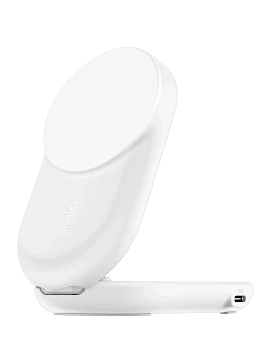 Беспроводная зарядная станция Belkin Qi2 25 Вт, 2 в 1, складная