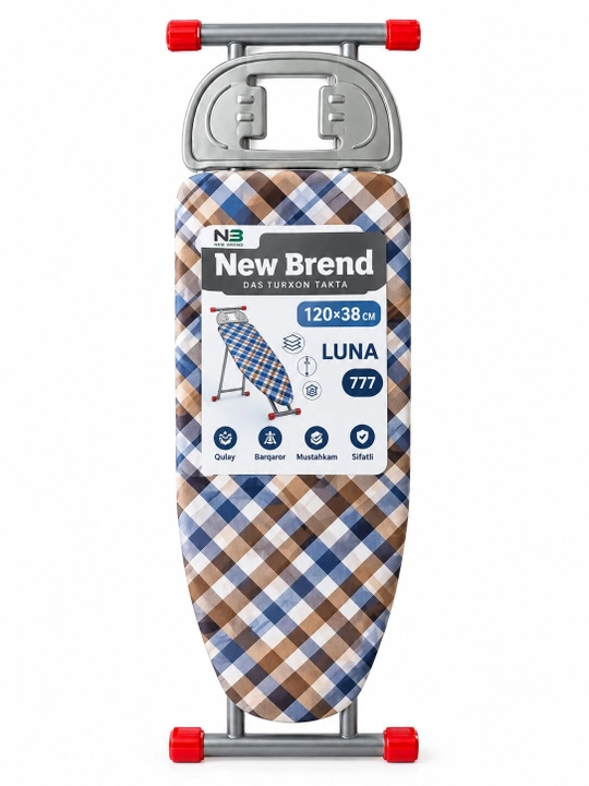Dazmol stoli New Brend Luna yig'iladigan 120x38 sm - 