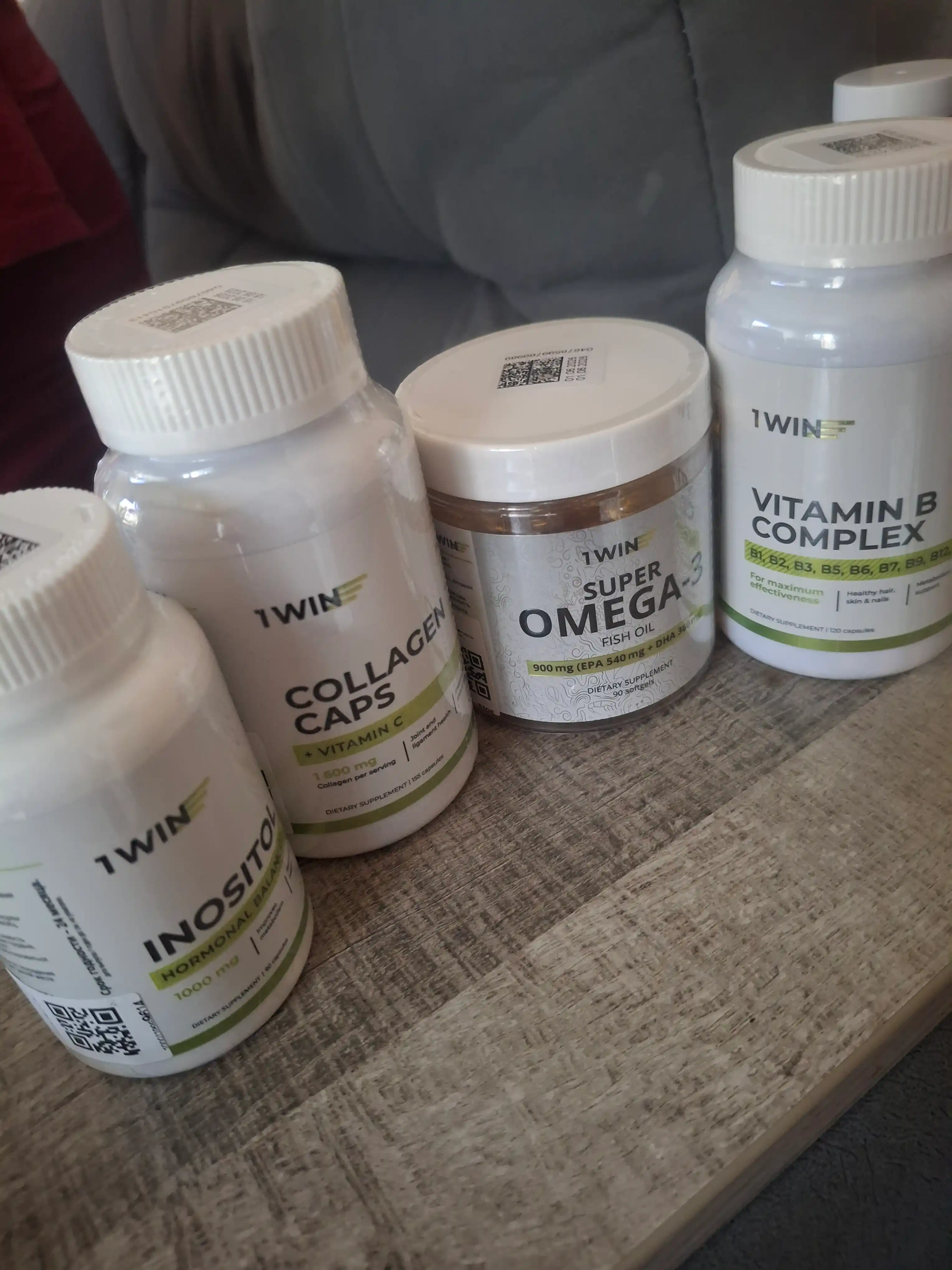 Омега 3 рыбий жир 1WIN 900 мг, Omega-3 ЭПК ДГК, капсулы для иммунитета и сердца