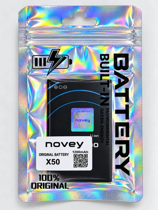 Высококачественный аккумулятор емкостью 1200 мА·ч для телефона Novey X50