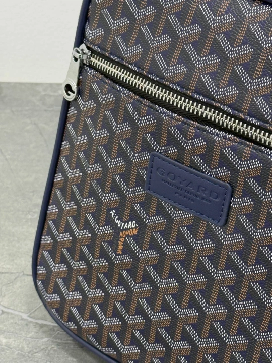 Мужская сумка через плечо (кросс-боди) в премиальном стиле Goyard
