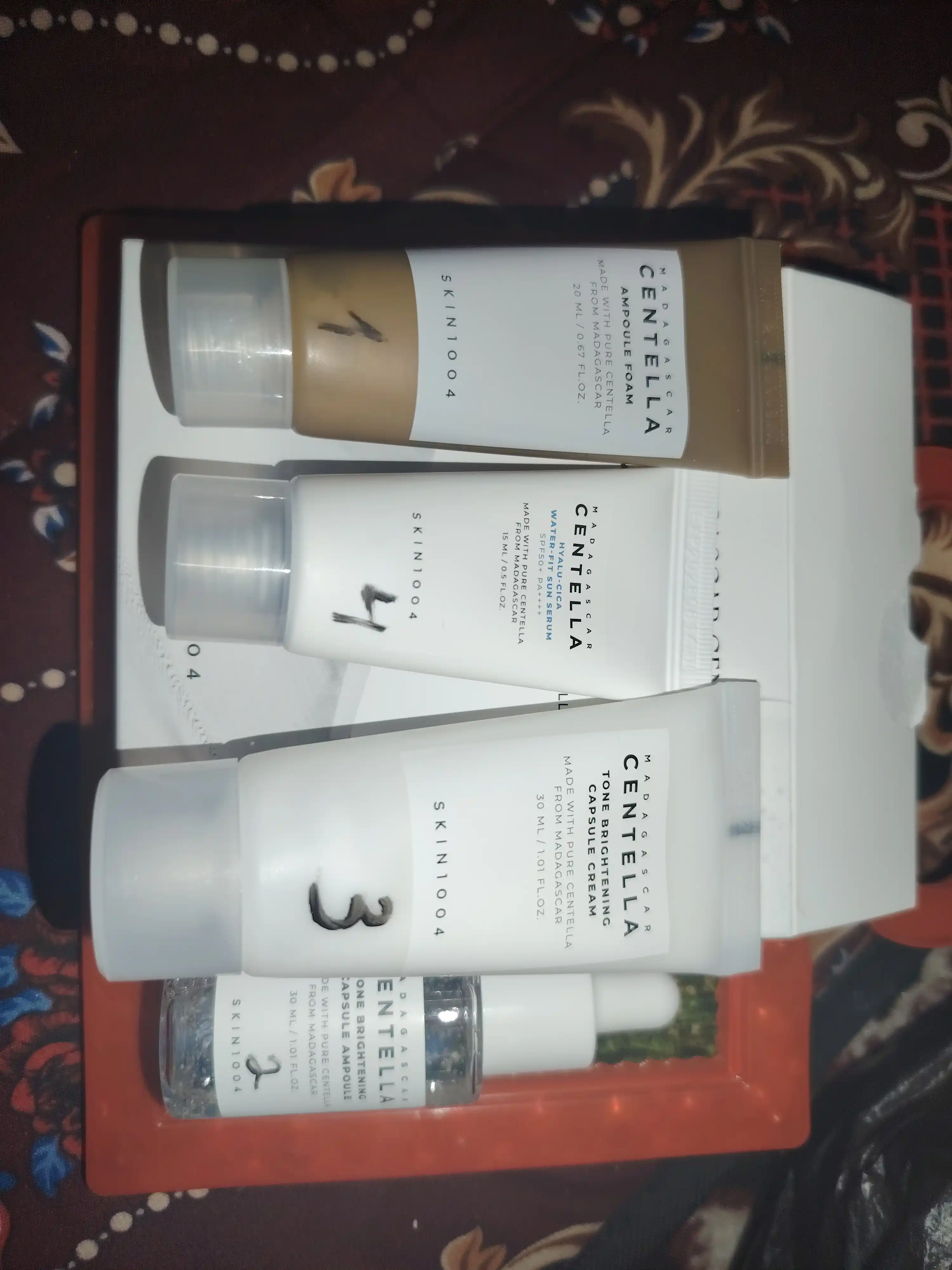 Набор для лица SKIN1004 madagascar centella travel kit