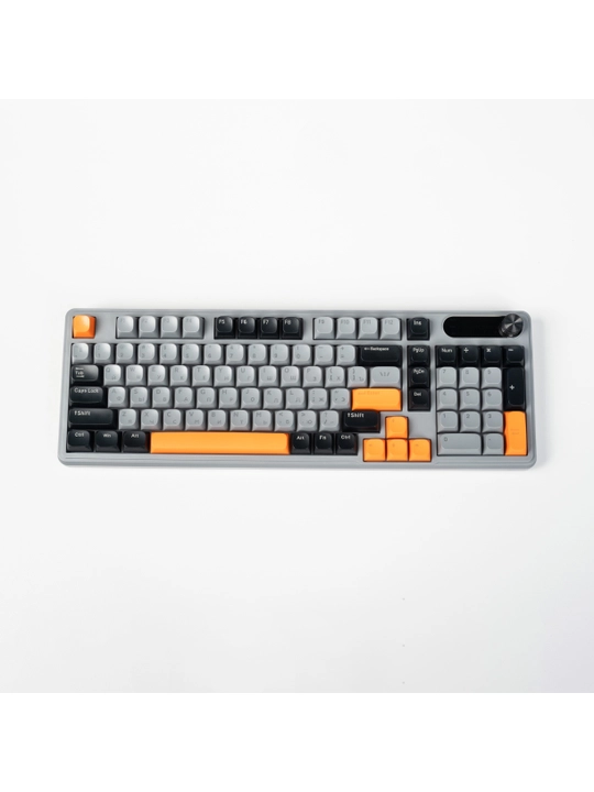 Geymerlar uchun FURYCUBE IP98 RGB membranali klaviatura, kompyuter va noutbuk uchun