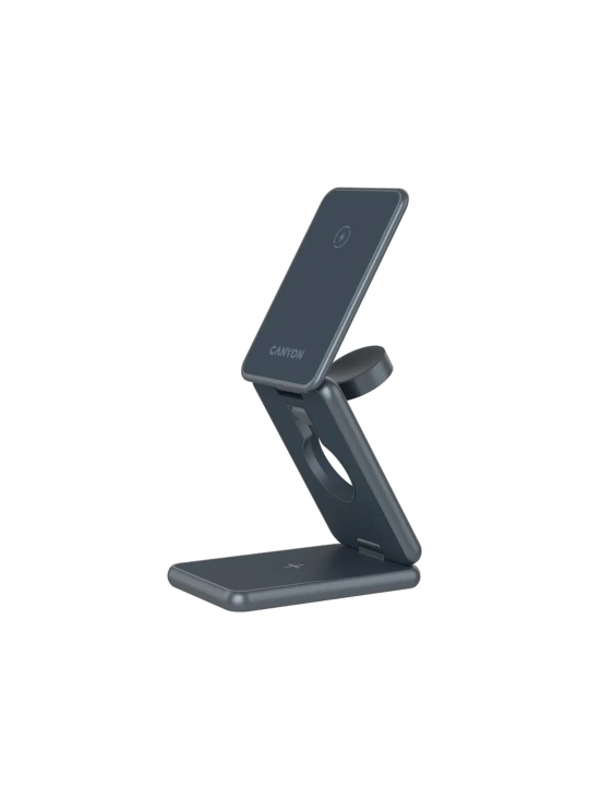 Simsiz quvvatlash stansiyasi Canyon OnCharge 309, 15W, 3 in 1, yig‘iladigan