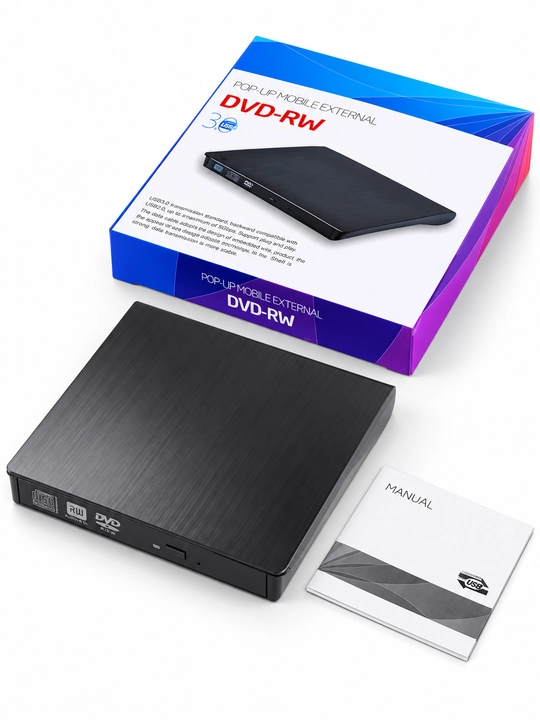 Tashqi CD/DVD disk yurituvchi USB  Hud Type-C, o‘qish va yozish