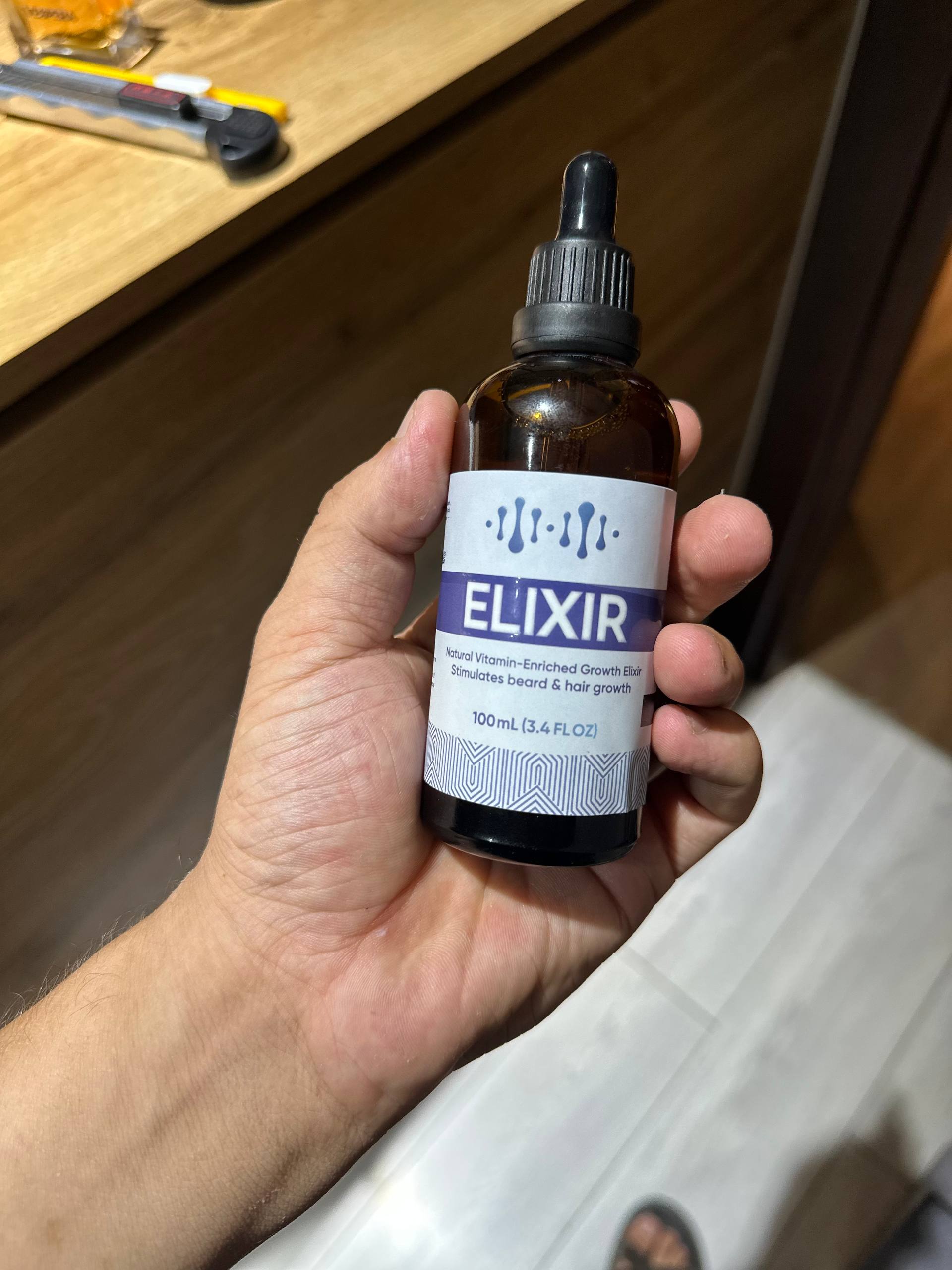 Elixir Boroda 16% – средство для роста волос и бороды Миноксидил