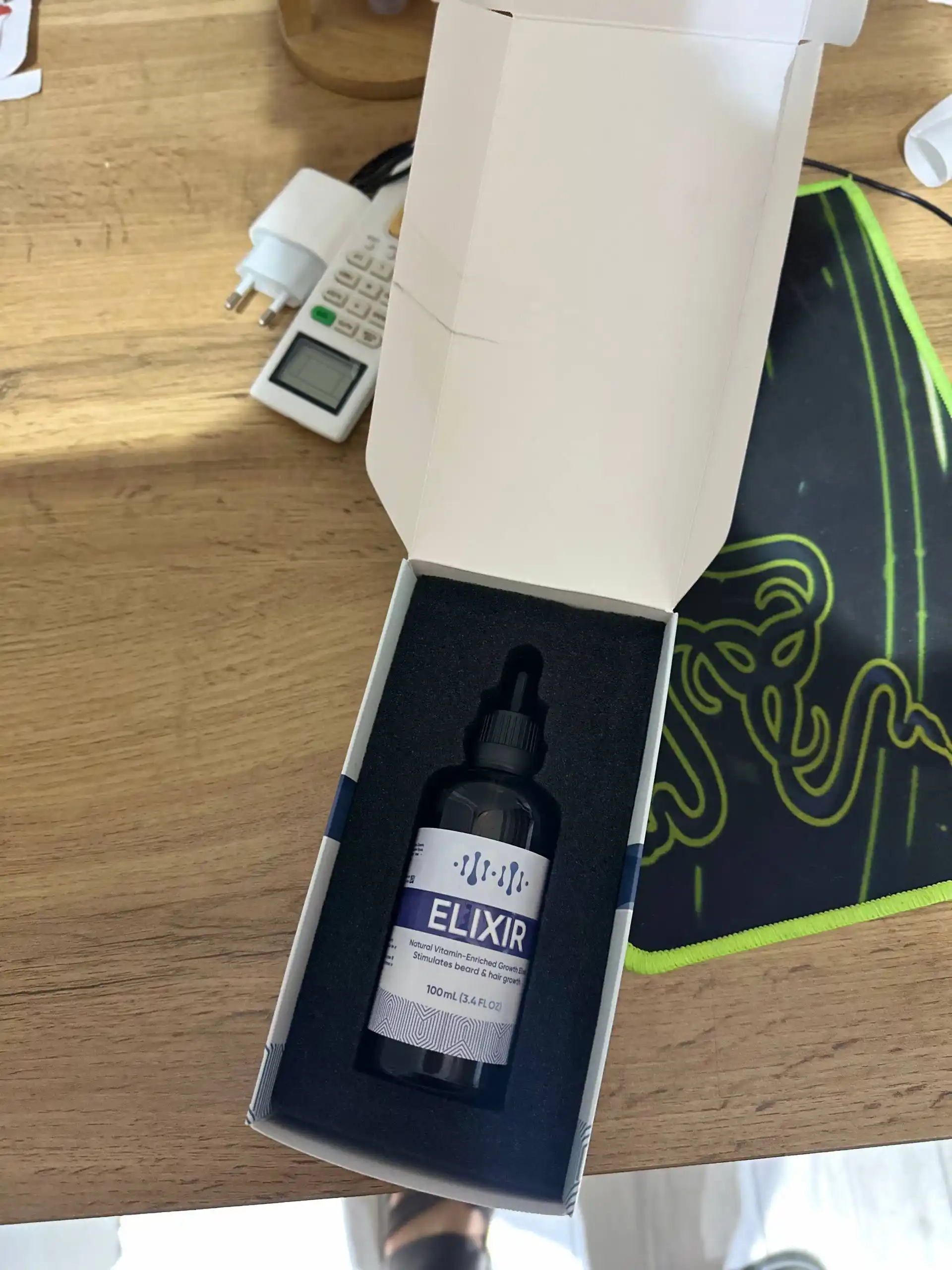 Elixir Boroda 16% – средство для роста волос и бороды Миноксидил