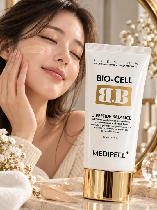 Yuz uchun BB-krem MEDIPEEL Bio-Cell 5 Peptide Balance, 50 ml - 