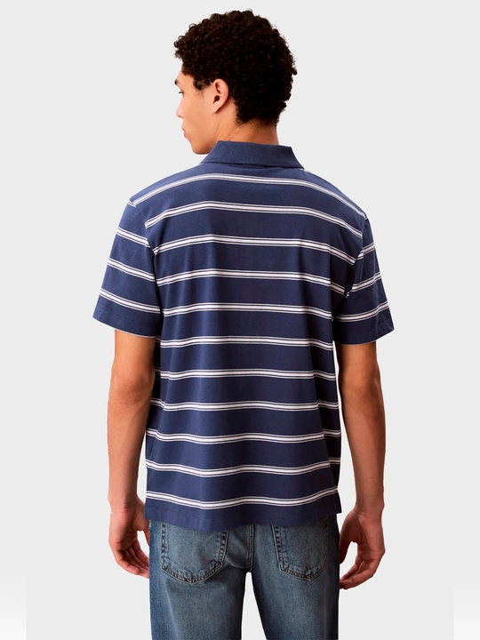 Calvin Klein Jeans Поло-ss easy 16s jersey stripe polo LV04RF274G
