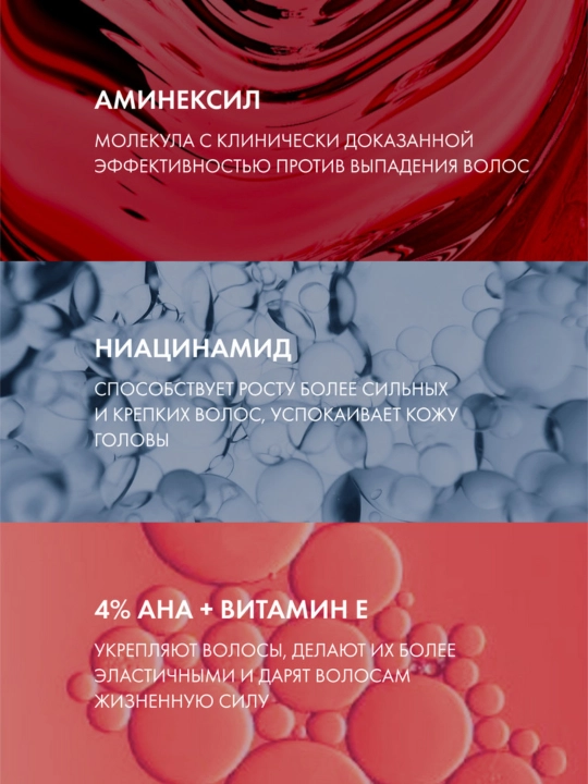 Шампунь VICHY DERCOS Energy+, против выпадения волос, 400 мл
