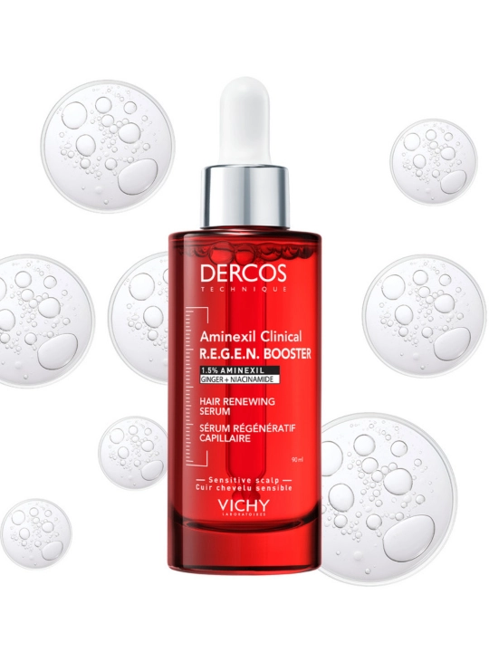 Сыворотка для волос Vichy Dercos Aminexil Regen, 90 мл