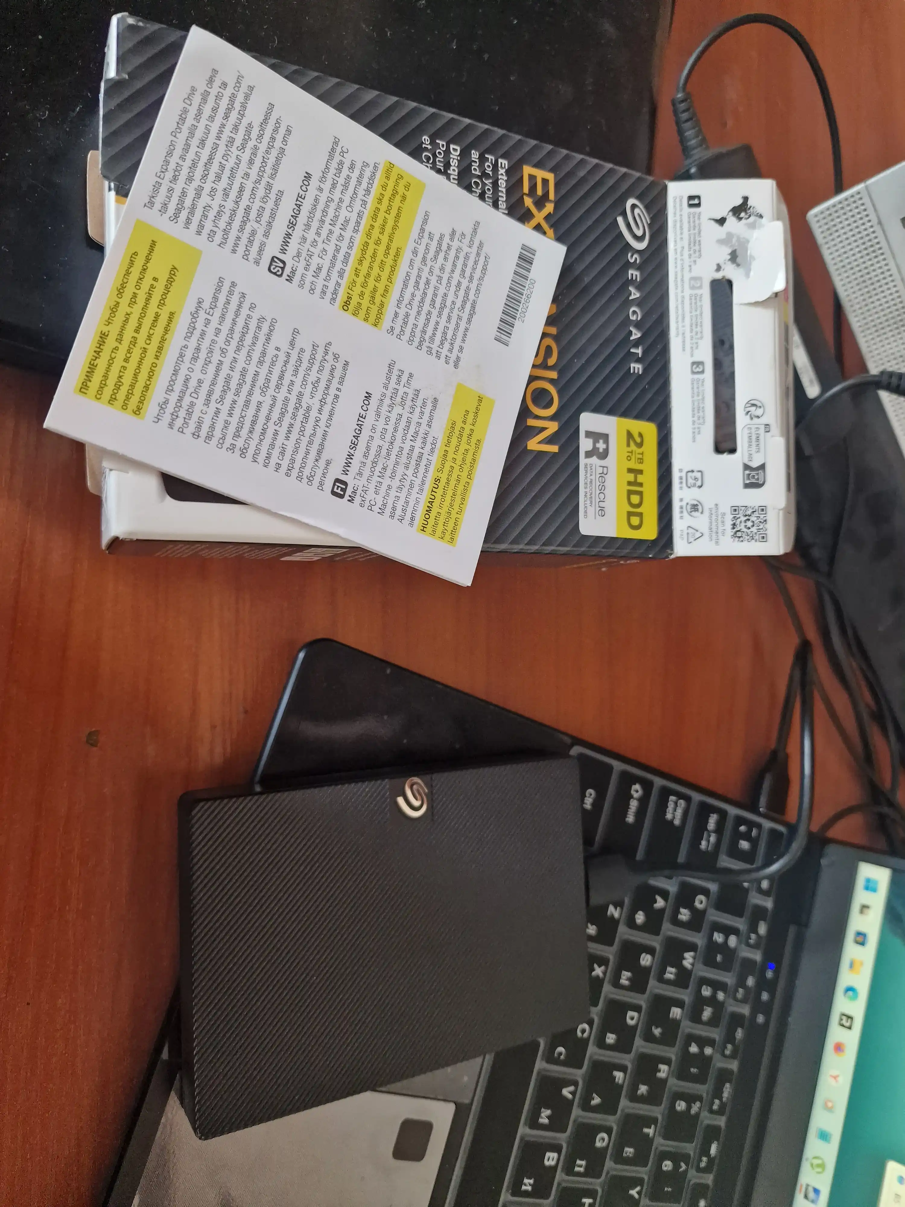 Seagate Expansion tashqi HDD, 320GB/500GB/1TB/2TB/3TB/4TB, USB