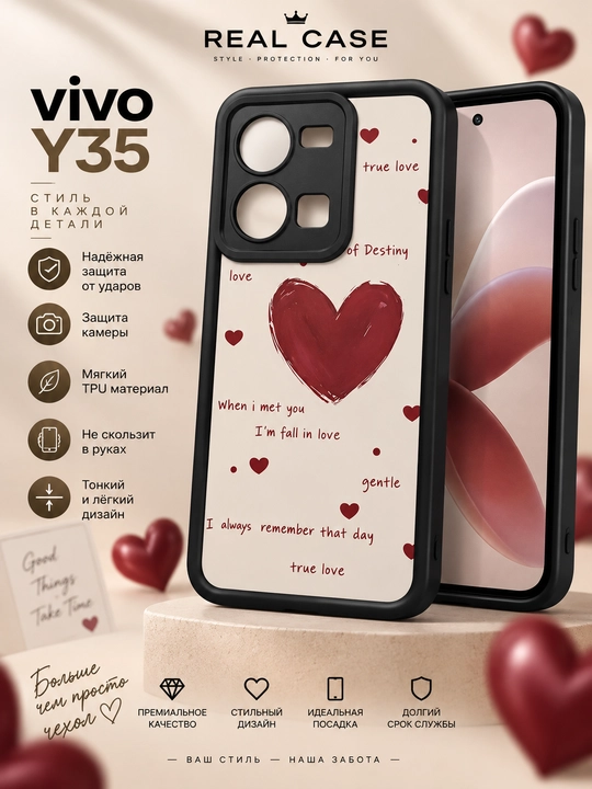 Vivo Y35 4G / Y22 / Y22s smartfoni uchun gʻilof