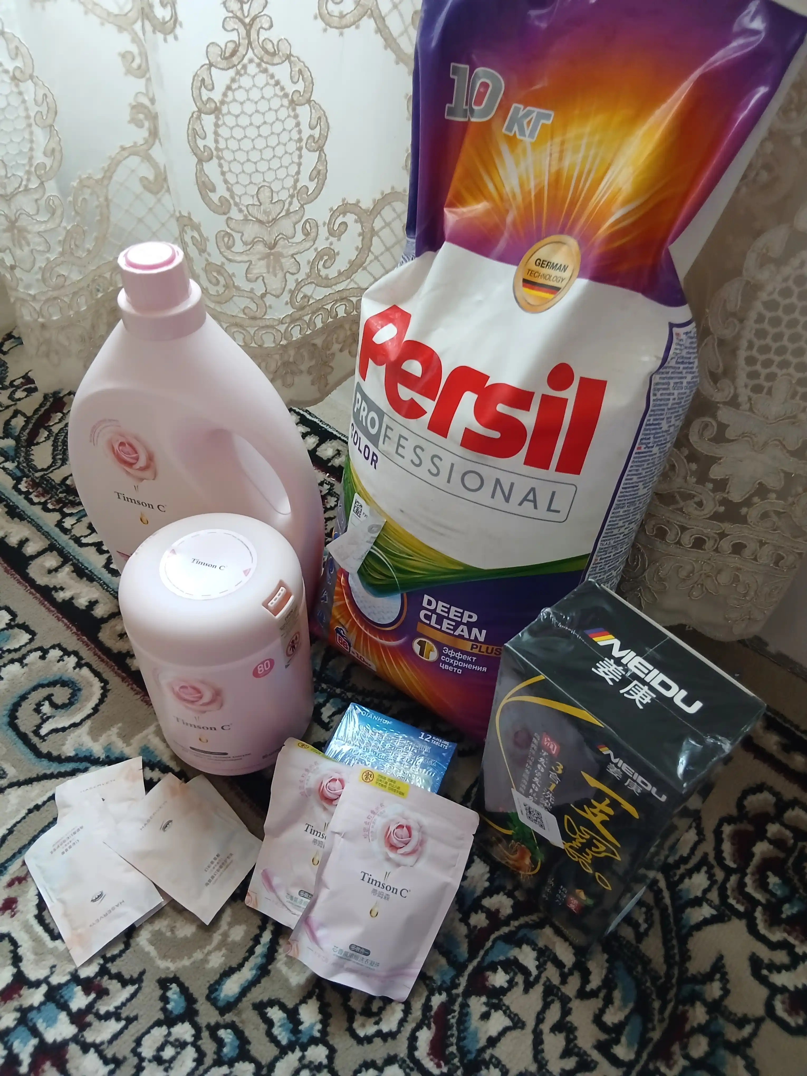 Shampun-soch bo'yog'i Meidu, qora va toq jigarrang, 500 ml