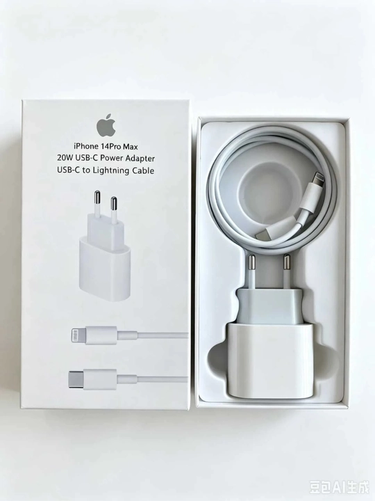 Зарядное устройство для iPhone, быстрая зарядка 25 Вт, с кабелем Type-C — Lightning