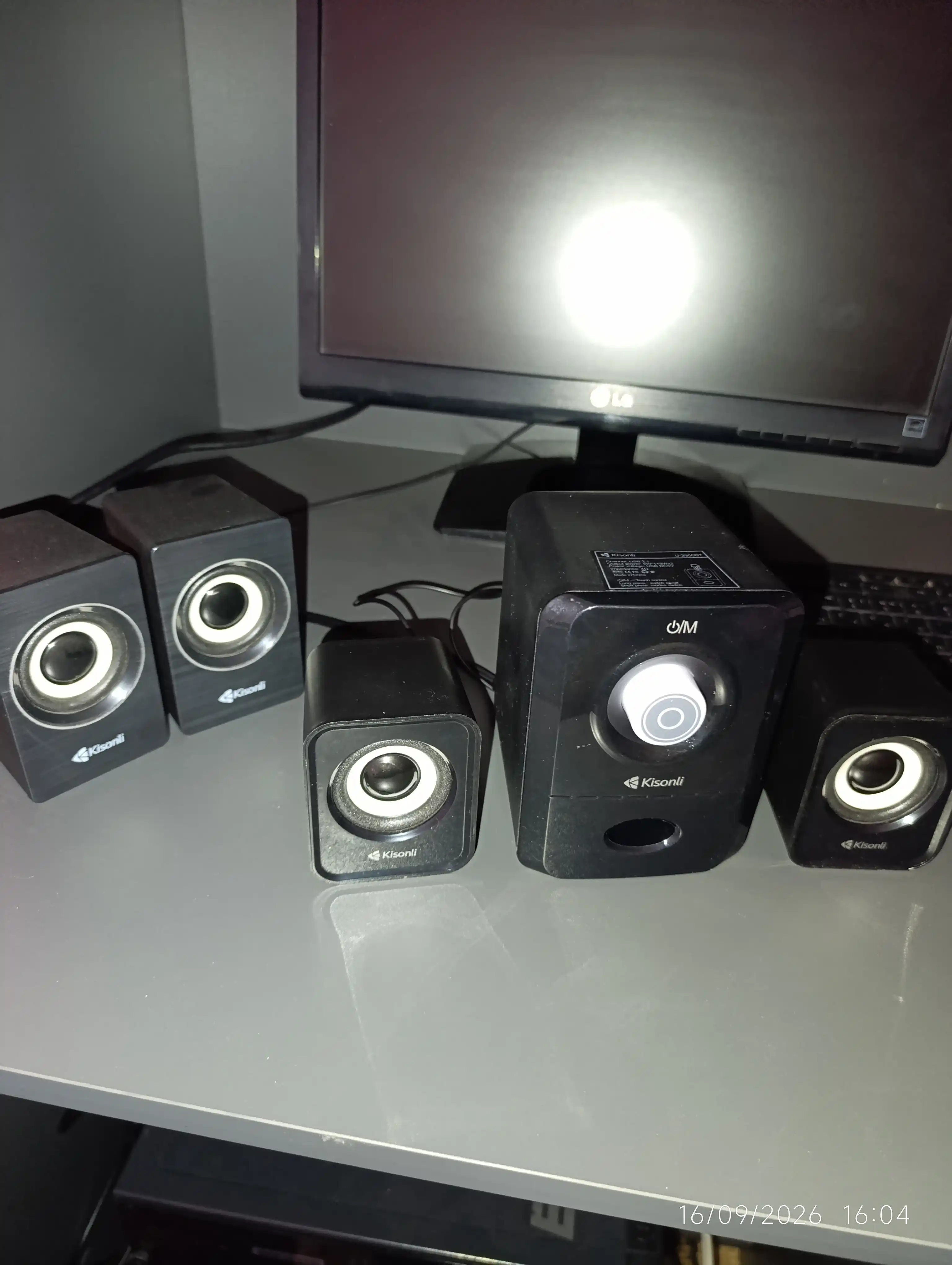 Колонка Kisonli U2900BT 2.1-канальная мультимедийная акустическая система с Bluetooth