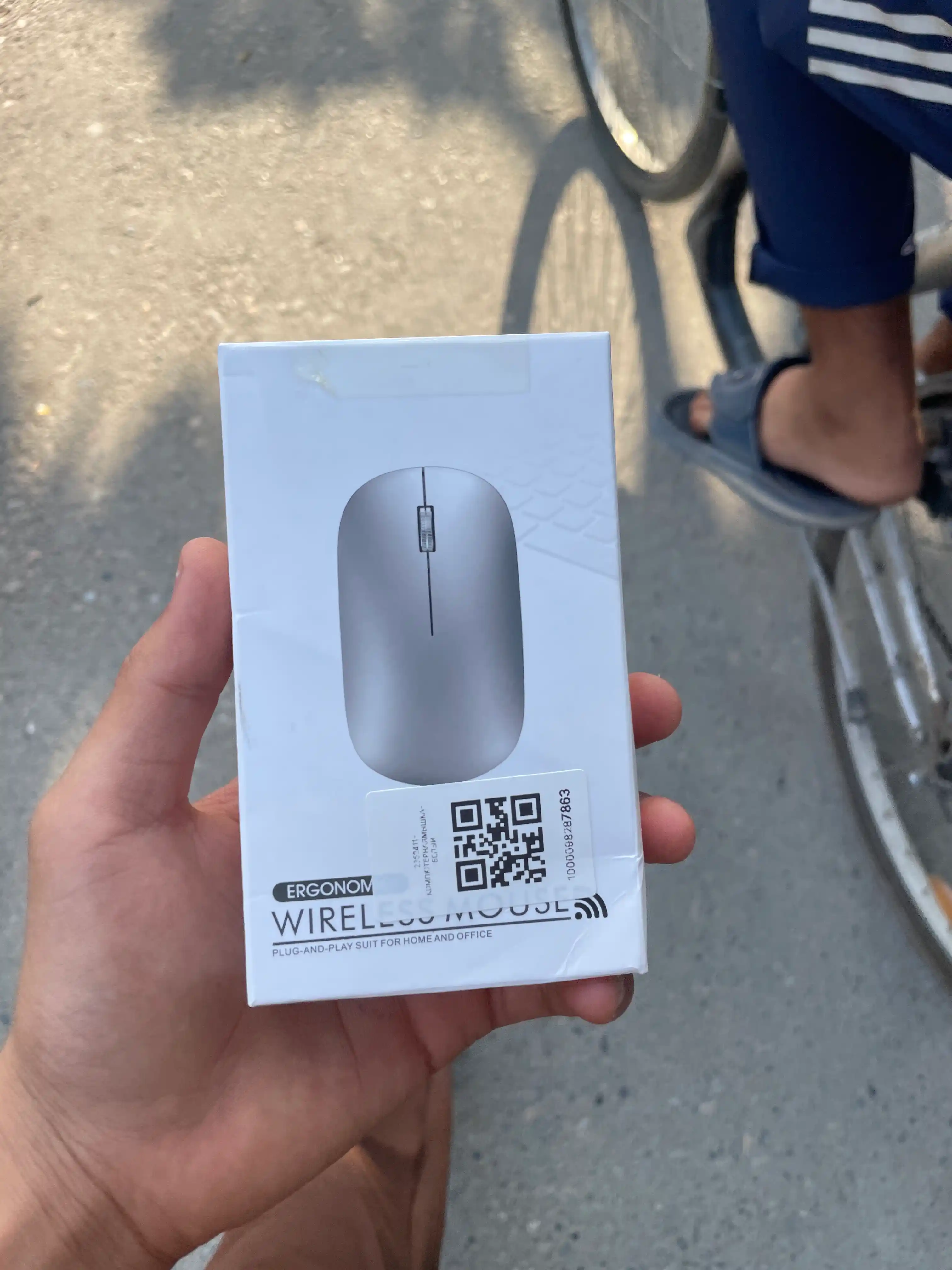 Simsiz sichqoncha, jim sichqoncha 2.4G noutbuk va kompyuter uchun, Type-C zaryad