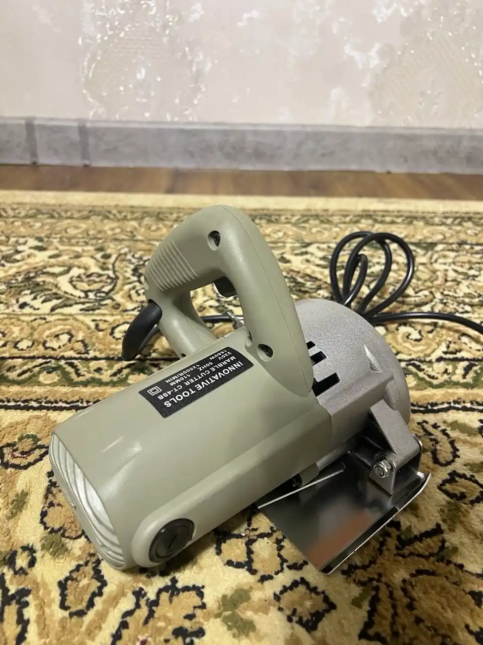 Diskli elektr arra 1300W, 110 mm, 220V — yog‘och, marmar va plitka kesish uchun