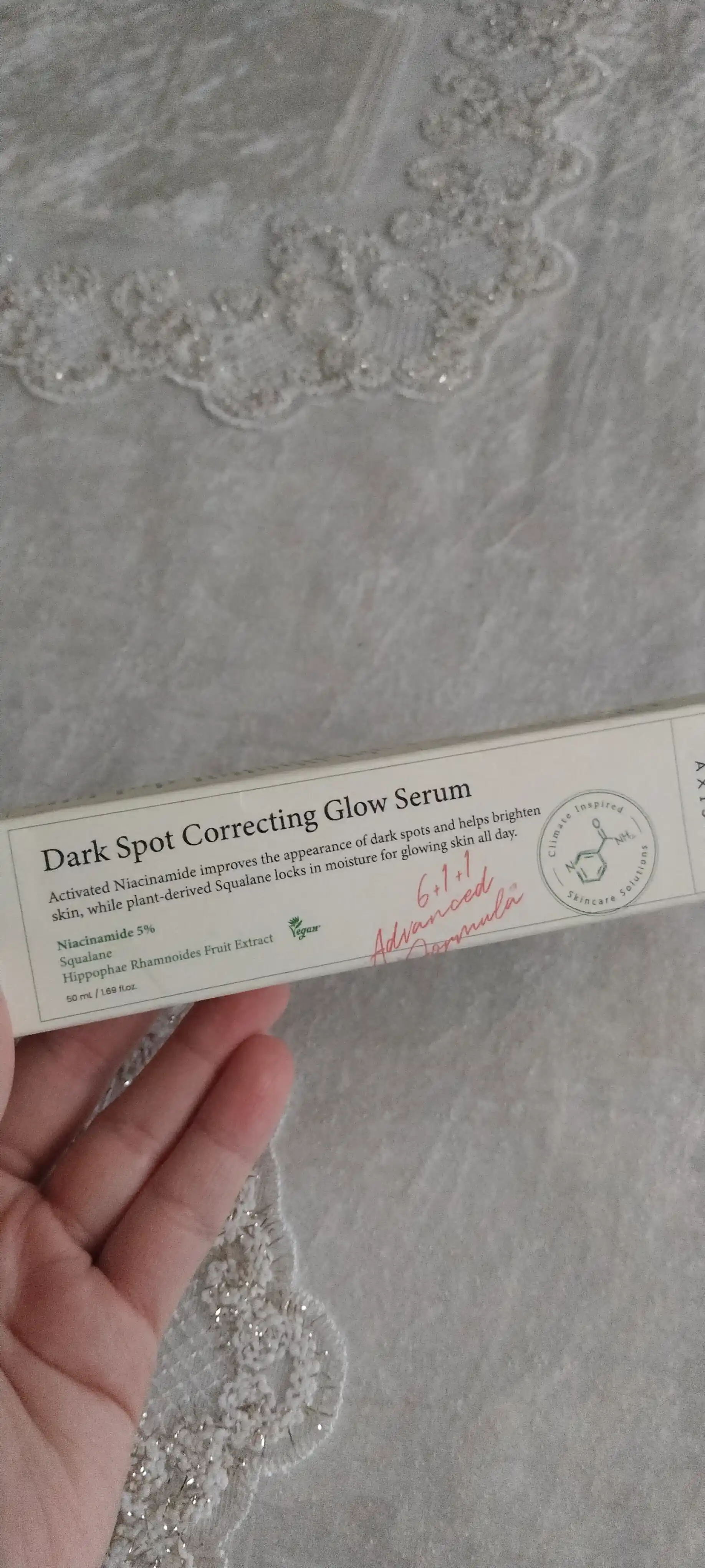 Yorqinlashtiruvchi zardob Dark Spot Correcting Glow Serum Axis-Y, 50 ml