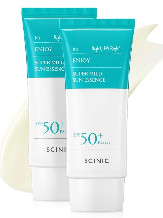 SCINIC Spf 50+ Солнцезащитный крем, тональный осветляющий крем - 