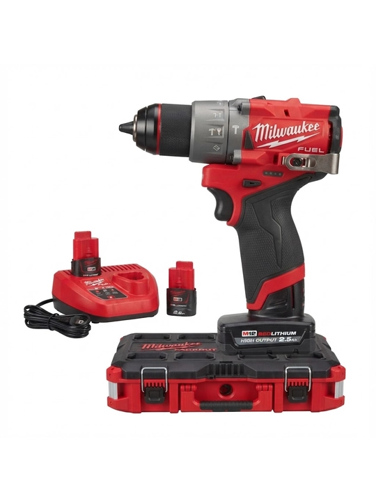 Milwaukee M12 FPD2-202 Simsiz zarbali burg'ulash drayveri (4933479868) - 