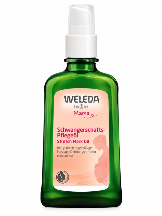 Масло для профилактики растяжек Weleda, 100 мл