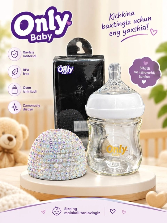 ONLY BABY shishali butilka - 