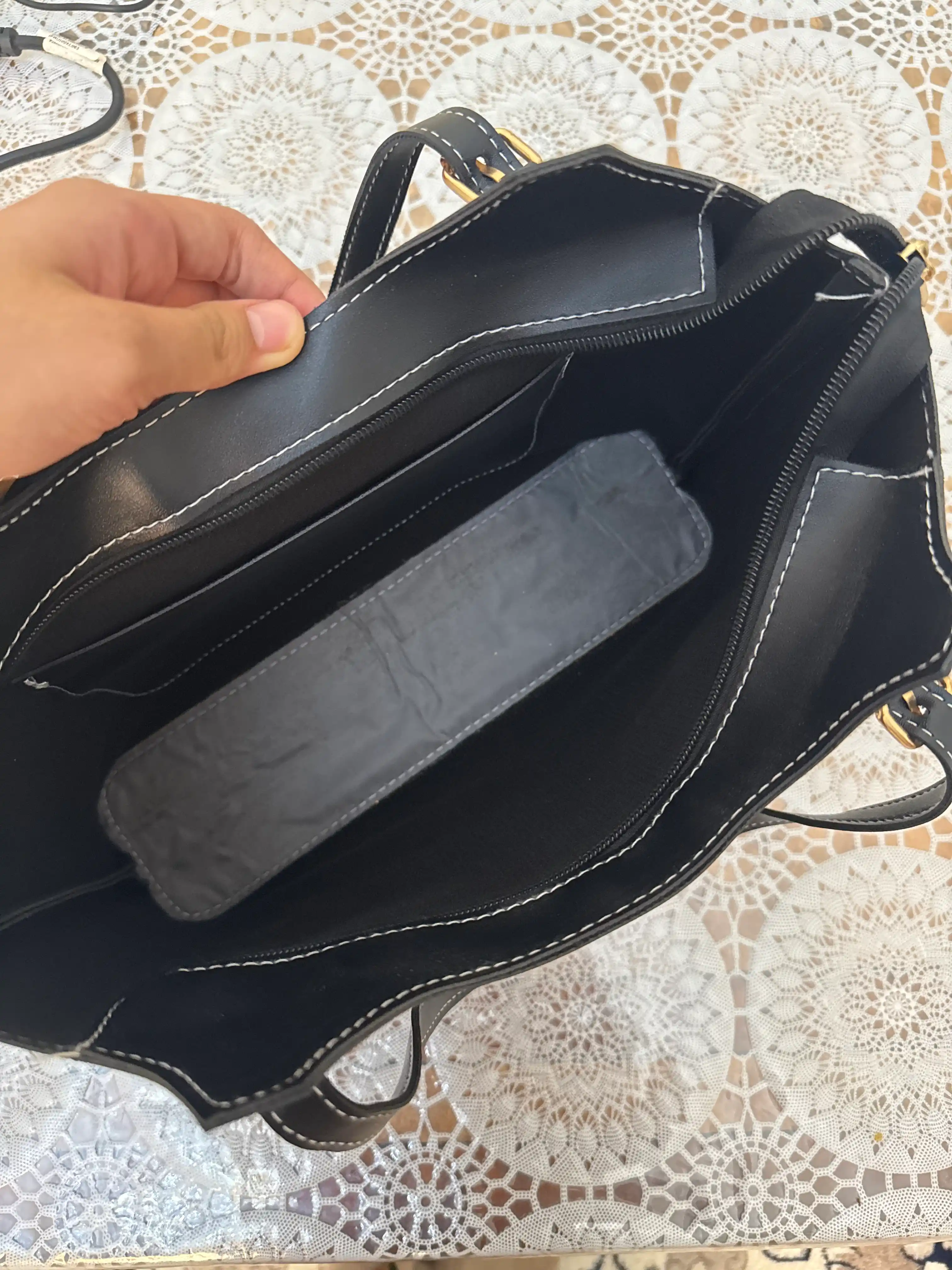 Ayollar yelkama sumkasi, eko charm, katta sig‘imli