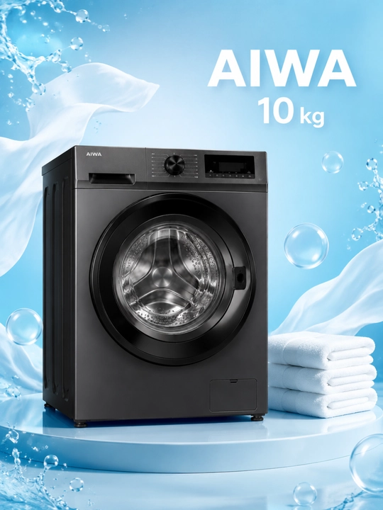 10 kg frontal kir yuvish mashinasi, Steam, Auto Sensing, inverter motor, 15 daqiqa