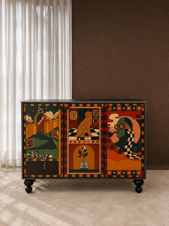 My Sofa’ning Arlekin komodi — interyerni san’at asariga aylantiradigan sovg‘a