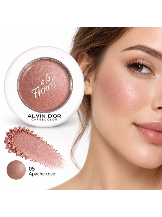 Румяна для лица Alvin D’or Baked Blush Soie Fine A La French - 