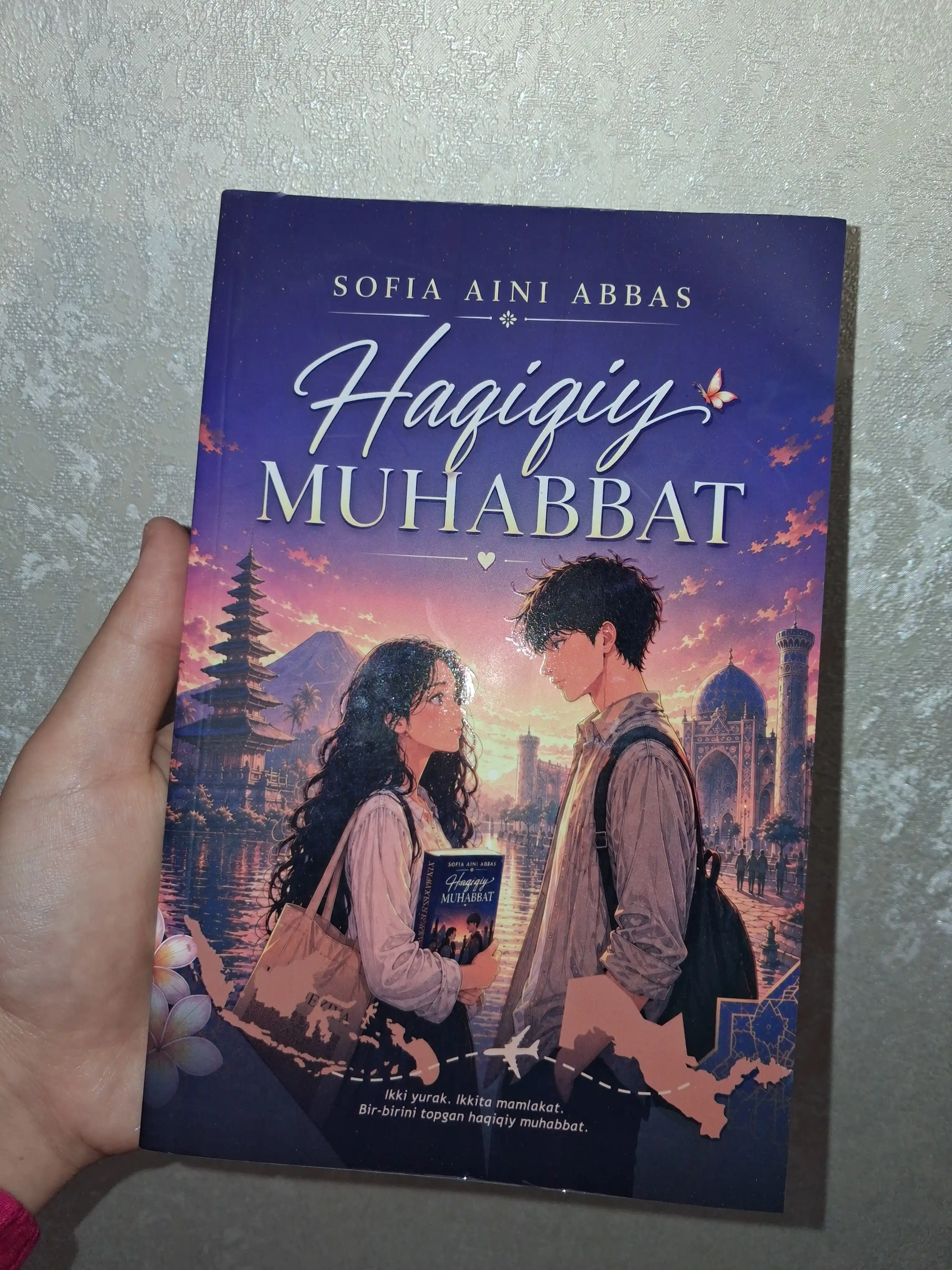 Haqiqiy muhabbat — Sofia Aini Abbas, roman, yumshoq muqova, 256 bet