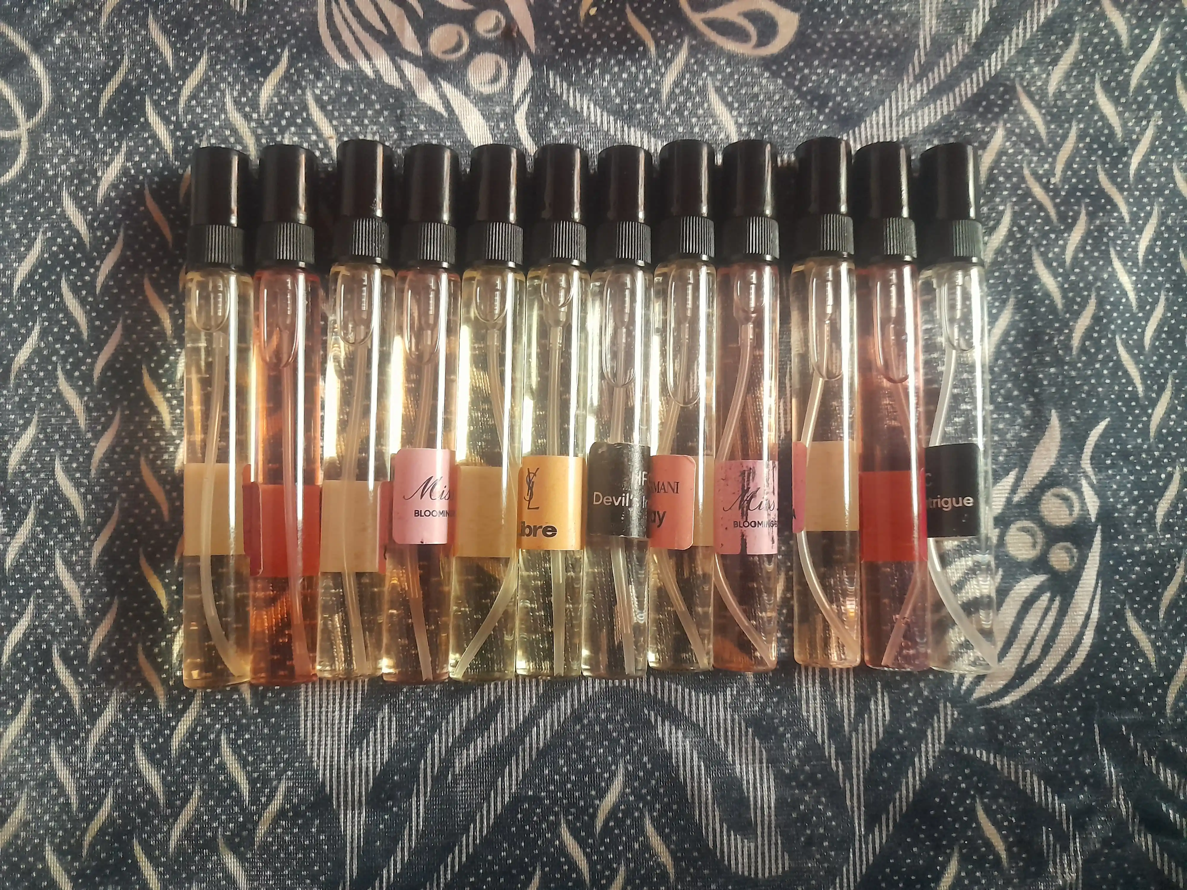 Набор духов для женщин 5 в 1 Libre Lost Cherry Gucci Flora Miss Dior Devil's Intrigue 