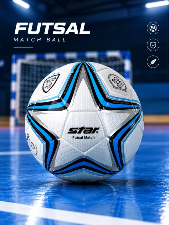 Футзальный мяч STAR Futsal Match – Для тренировок и соревнований - 