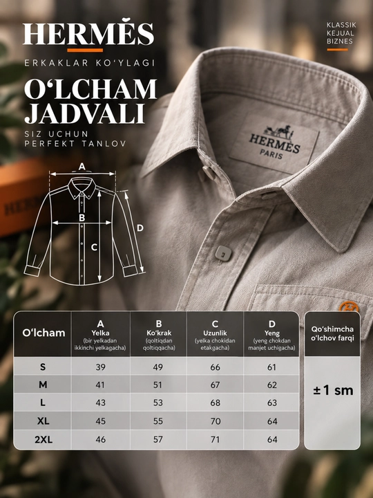 ONLY SHIRTS Kuzgi erkaklar ko‘ylagi, uzun yengli ko‘ylak