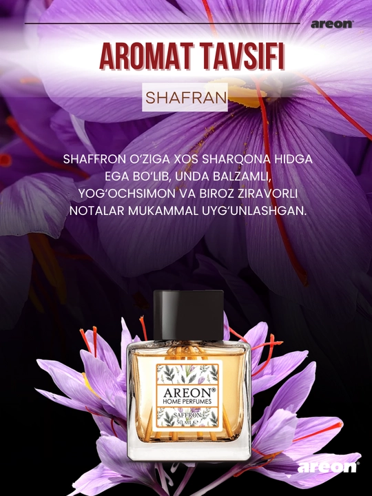 Ароматизатор для дома Areon Home Perfume Garden, диффузор, освежитель воздуха 50 мл