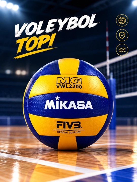 Волейбольный мяч Mikasa VVL2200 – Для тренировок и соревнований - 