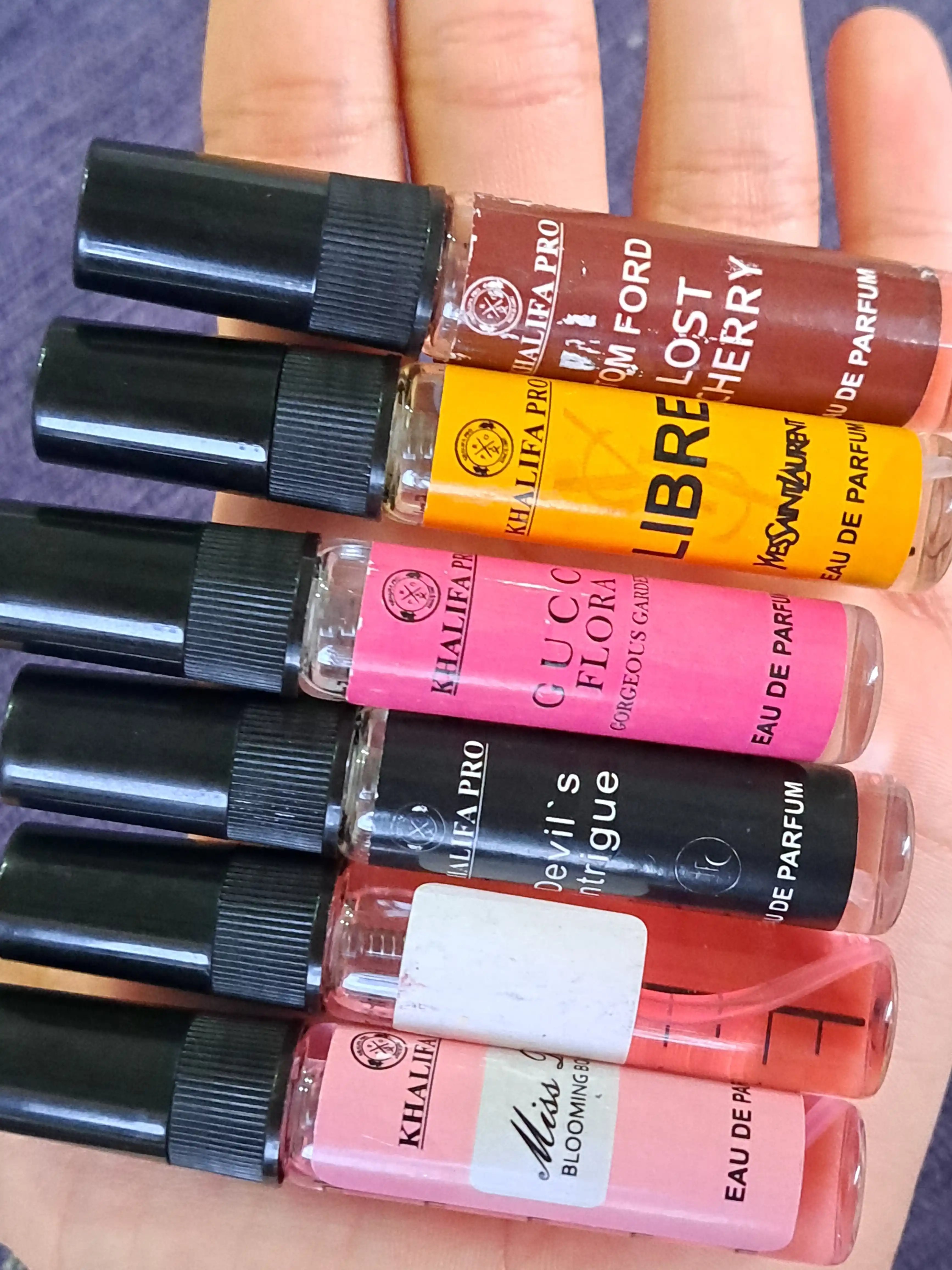 Набор духов для женщин Libre Lost Cherry Gucci Flora, Miss Dior, Devil's Intrigue, 6в1 suv