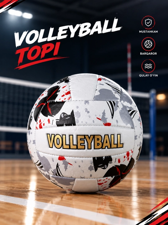 Voleybol to‘pi – Mashg‘ulot va o‘yinlar uchun, zamonaviy dizayn - 