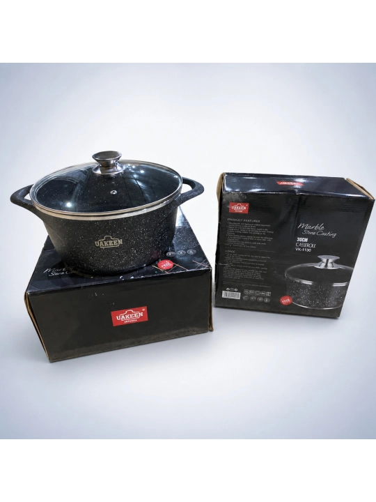 Qozon UAKEEN 30 sm granit qoplama - 