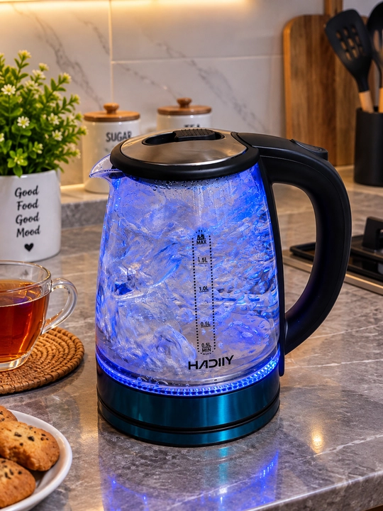 HADIY Shishali tefal elektr choynak 2.2 L 1500 Vt  360° aylanish  Avtomatik o‘chirish