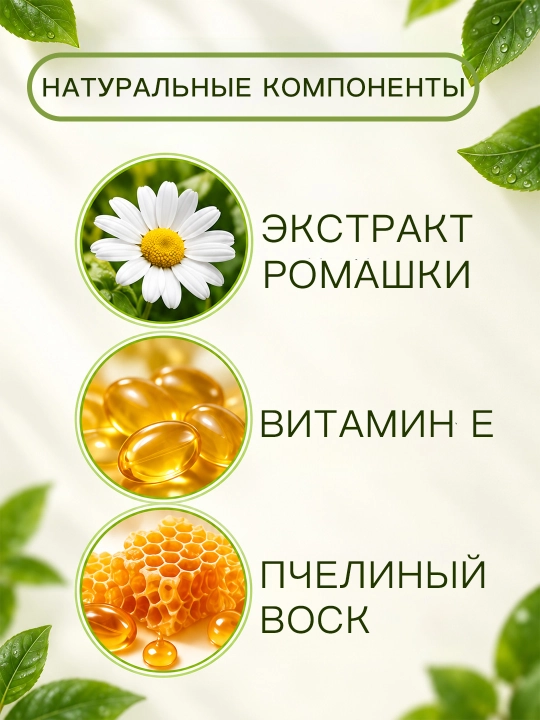 Frog Prince bolalar lab balzami moychechak va E vitamini bilan