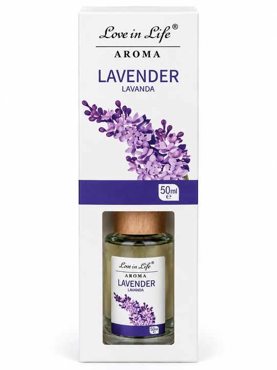 Uy aromatizatori, aroma diffuzor, xushbo‘y hid, Love in Life, xona uchun hid, 50 ml