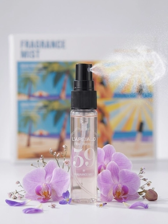 LAPEIALO Fragrance Mist - набор мини-парфюмерных спреев с 5 различными ароматами, 5×5 мл