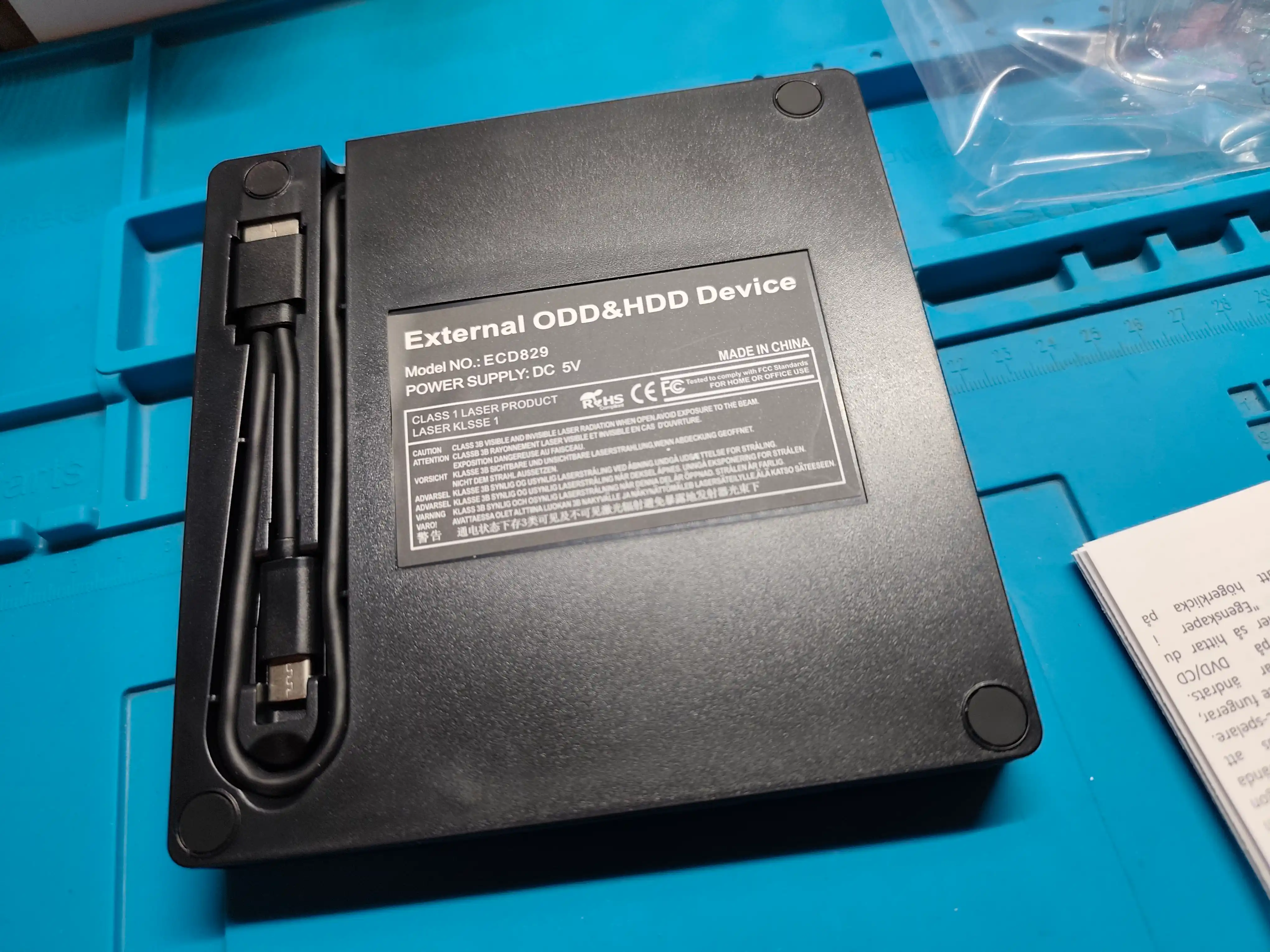 Внешний привод дисковод Type-C USB 3.0 для ноутбука и пк CD DVD