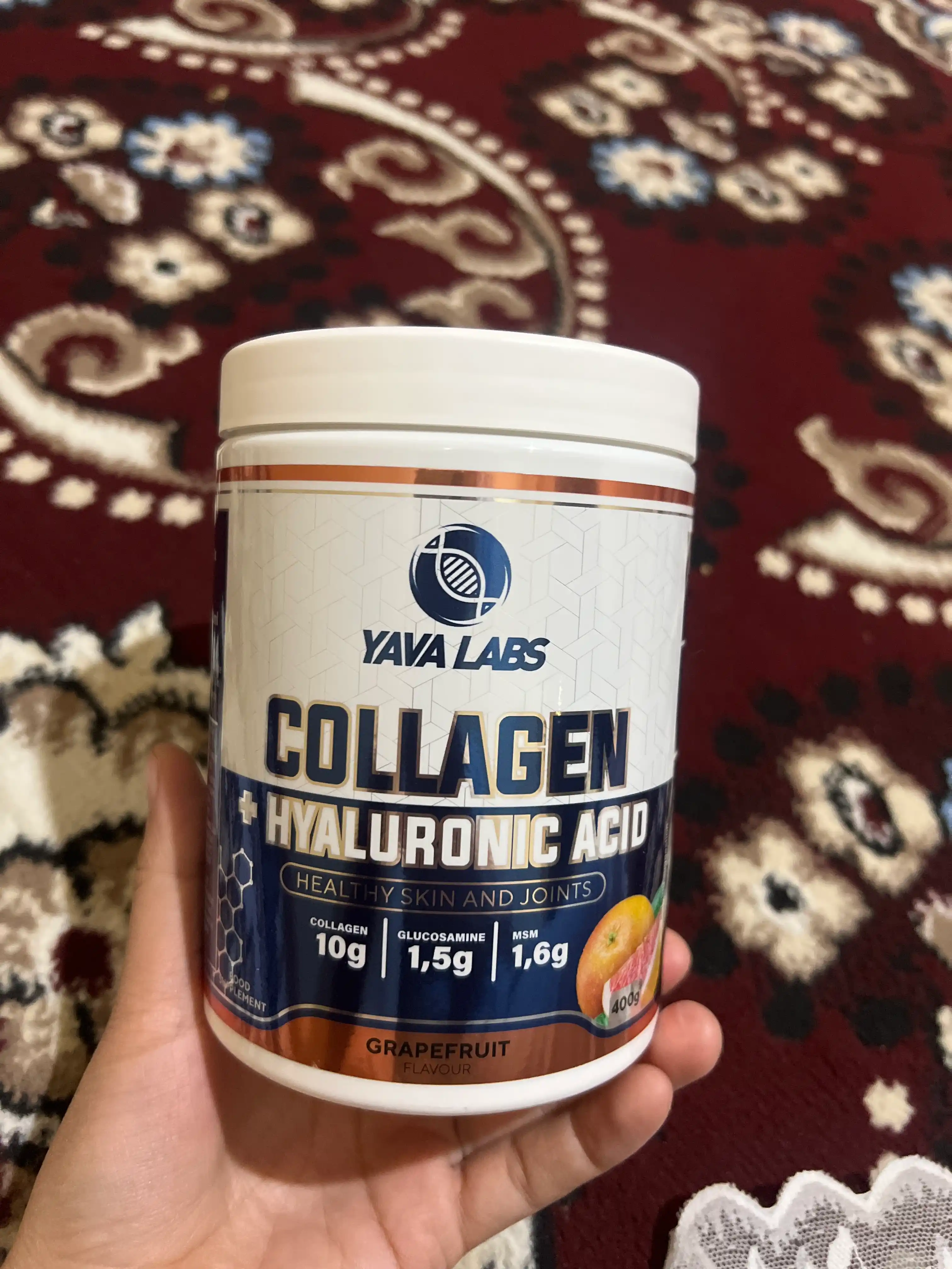 YAVA LASB Collagen + hyaluronic Acid 400g Forest fruit Коллаген