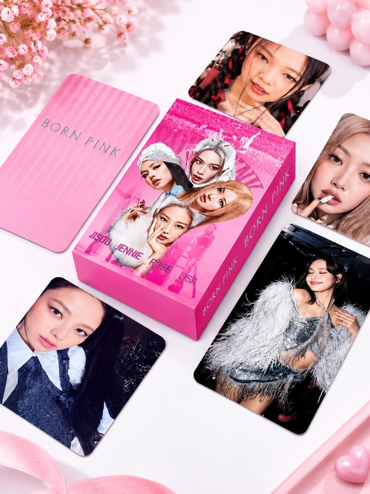 K-Pop BlackPink Lomo kartalari, 20 dan ortiq turlari, 55 dona - 