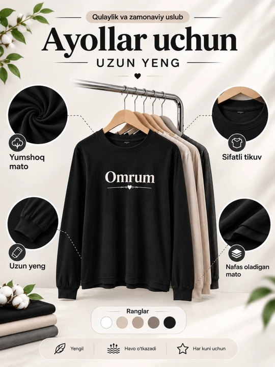 Ayollar uchun sviter 48-50 ga tushadi - 