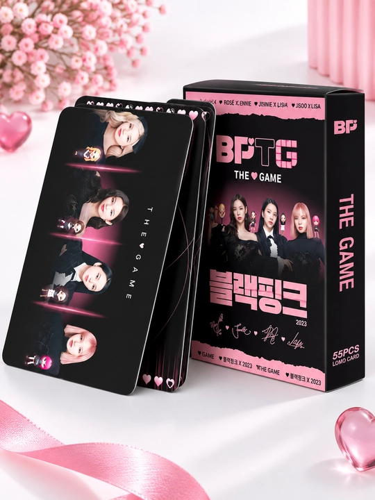 Коллекционные Lomo карты K-Pop BlackPink, более 20 видов, 55 штук - 