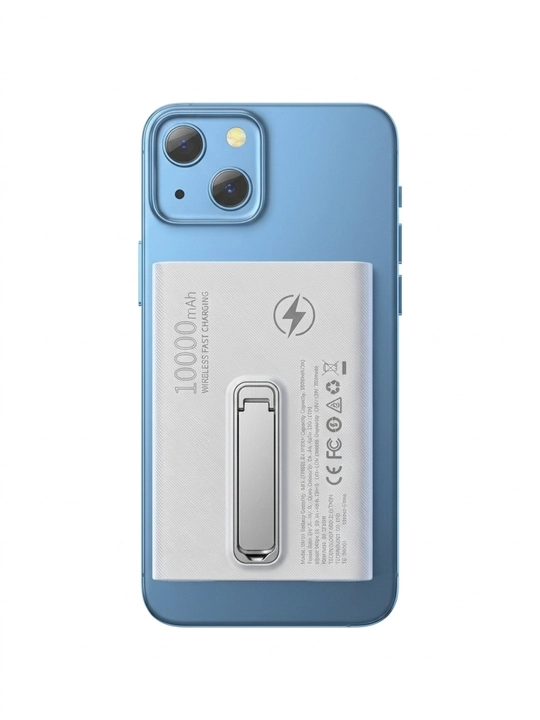 Power bank 10000 mAh, magnitli, 15W simsiz zaryad, 45W tezkor